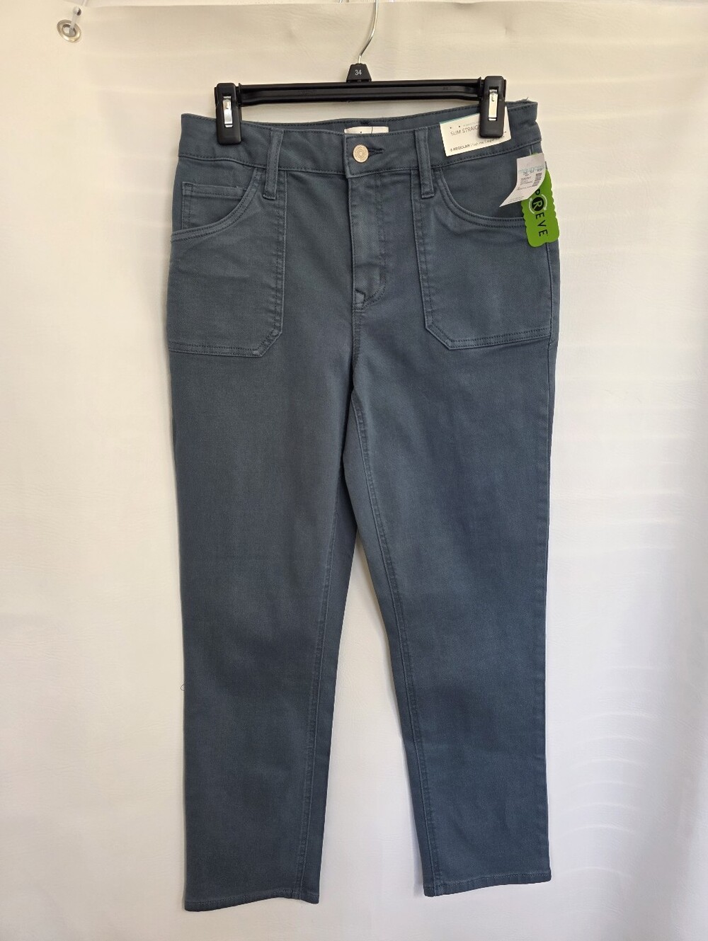 m jeans by Maurices Women's High Rise Super Stretch Slim Straight Ankle Size 6
